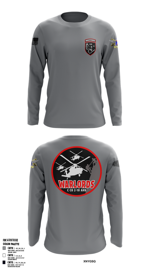 Long Sleeve Performance Shirt, 2-10 AHB Knighthawks, Spirit Store, Teamtime, Team time, sublimation, custom sports apparel, team uniforms, spirit wear, spiritwear, sports uniforms, custom shirts, team store, custom team store, fundraiser sports, apparel fundraiser