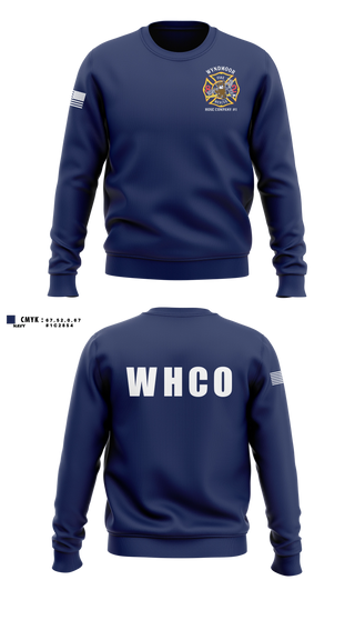 Crew Neck Sweatshirt, Wyndmoor Hose Company #1, Fire Department, Teamtime, Team time, sublimation, custom sports apparel, team uniforms, spirit wear, spiritwear, sports uniforms, custom shirts, team store, custom team store, fundraiser sports, apparel fundraiser