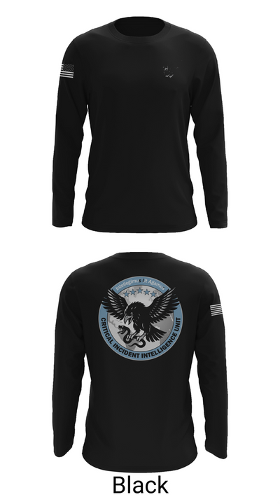 Critical Incident Intelligence Unit 55950160 Long Sleeve Performance Shirt 25