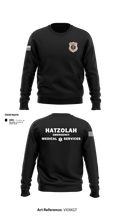 HATZOLAH EMS 34553730 Crew Neck Sweatshirt - 1