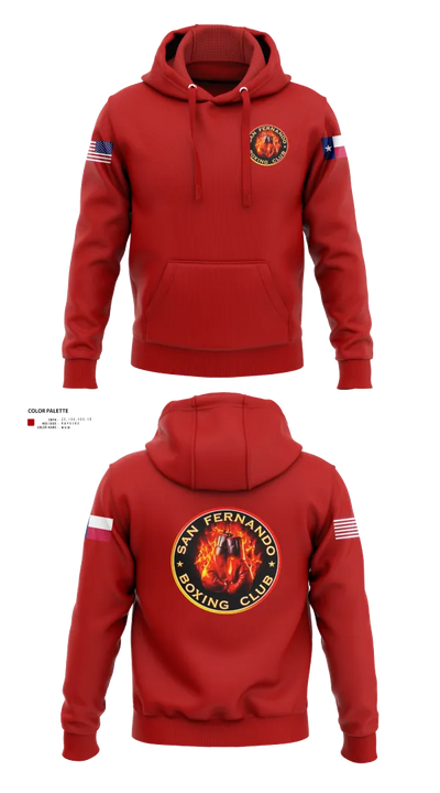 San Fernando Boxing Club 92427997 Hoodie - 22