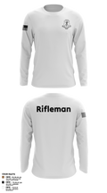 Pershing Rifles 79066987 Long Sleeve Performance Shirt 2
