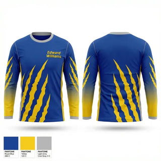 Long Sleeve Performance Shirt, Edward Williams, Spirit Store, Teamtime, Team time, sublimation, custom sports apparel, team uniforms, spirit wear, spiritwear, sports uniforms, custom shirts, team store, custom team store, fundraiser sports, apparel fundraiser