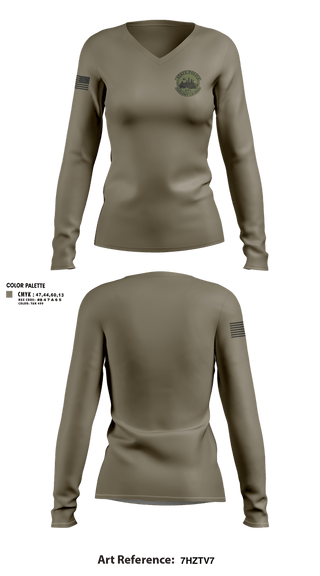 Womens Long Sleeve Vneck Shirt, DPS CID VC, Police, Teamtime, Team time, sublimation, custom sports apparel, team uniforms, spirit wear, spiritwear, sports uniforms, custom shirts, team store, custom team store, fundraiser sports, apparel fundraiser
