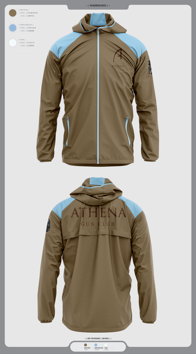 Athena Gun Club 10073430 Windbreaker - 1