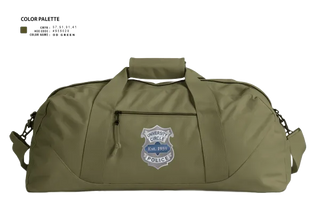 Duffle Bag, PATROL, Police, Teamtime, Team time, sublimation, custom sports apparel, team uniforms, spirit wear, spiritwear, sports uniforms, custom shirts, team store, custom team store, fundraiser sports, apparel fundraiser