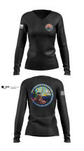 Postal Inspectors 7575321 Women's Long Sleeve V-neck Shirt - 1