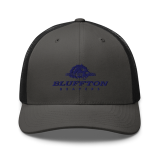 Bluffton University 87987155 Retro Trucker Hat | Yupoong 6606