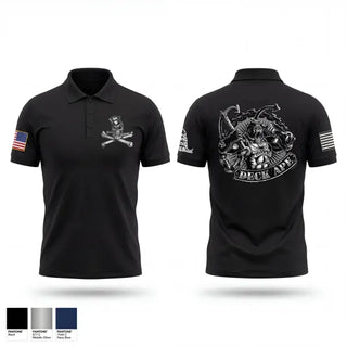 Short Sleeve Performance Polo, Boatswain Mate, Navy, Teamtime, Team time, sublimation, custom sports apparel, team uniforms, spirit wear, spiritwear, sports uniforms, custom shirts, team store, custom team store, fundraiser sports, apparel fundraiser
