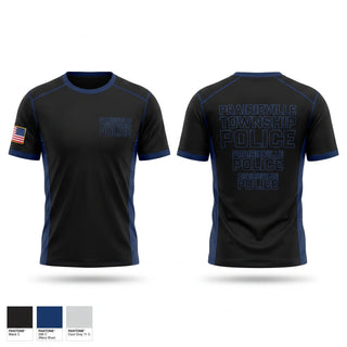 Short Sleeve Performance Shirt, Prairieville Township police, Police, Teamtime, Team time, sublimation, custom sports apparel, team uniforms, spirit wear, spiritwear, sports uniforms, custom shirts, team store, custom team store, fundraiser sports, apparel fundraiser
