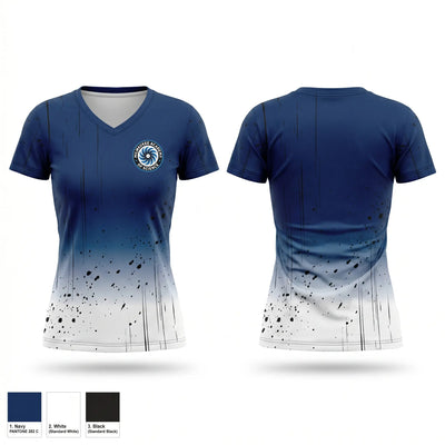 Novas Track 77702299 Women's Short Sleeve V-neck Shirt - 1