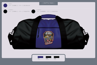 Duffle Bag, Holly Springs Police Department, , Teamtime, Team time, sublimation, custom sports apparel, team uniforms, spirit wear, spiritwear, sports uniforms, custom shirts, team store, custom team store, fundraiser sports, apparel fundraiser