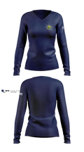 NTAG HEARTLAND 2026 Women's Long Sleeve V-neck Shirt - 11