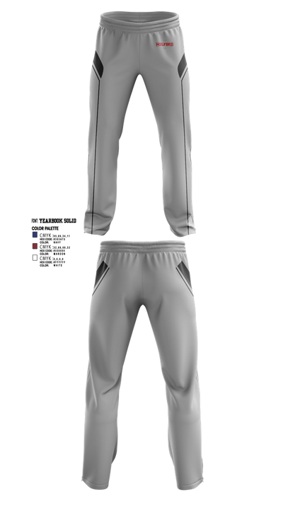 Milford Eagles Pop Warner Football and Cheer 85500081 Sweatpants - 9 (1)