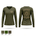 Precinct Response Team Women's Long Sleeve V-neck Shirt - 1