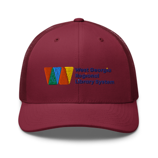 Tallapoosa Library Retro Trucker Hat | Yupoong 6606