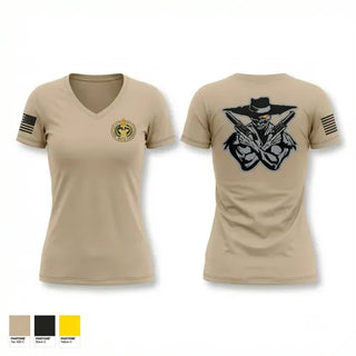 Womens Short Sleeve Vneck Shirt, C CO 1-222 AVN REGT, Army, Teamtime, Team time, sublimation, custom sports apparel, team uniforms, spirit wear, spiritwear, sports uniforms, custom shirts, team store, custom team store, fundraiser sports, apparel fundraiser