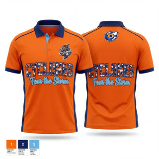 Short Sleeve Performance Polo, Arkla Cyclones, Baseball, Teamtime, Team time, sublimation, custom sports apparel, team uniforms, spirit wear, spiritwear, sports uniforms, custom shirts, team store, custom team store, fundraiser sports, apparel fundraiser