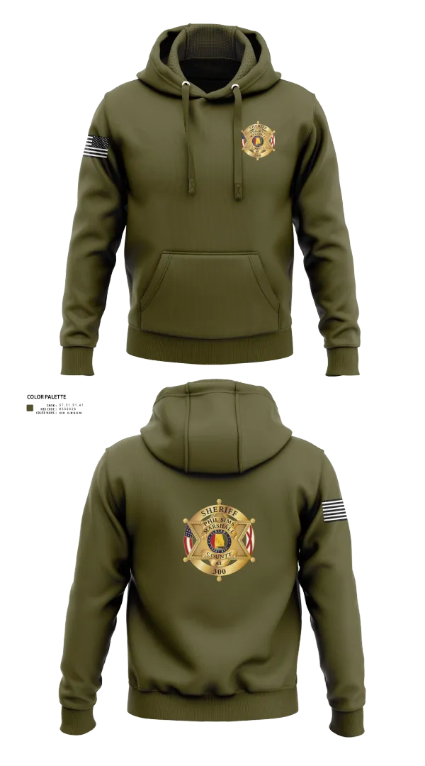 Hoodie, Marshall county sheriffs office, , Teamtime, Team time, sublimation, custom sports apparel, team uniforms, spirit wear, spiritwear, sports uniforms, custom shirts, team store, custom team store, fundraiser sports, apparel fundraiser