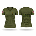 Bland County Sheriffs Office Women's Short Sleeve V-neck Shirt - 1