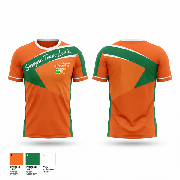 Short Sleeve Performance Shirt, Servpro Team Levin, , Teamtime, Team time, sublimation, custom sports apparel, team uniforms, spirit wear, spiritwear, sports uniforms, custom shirts, team store, custom team store, fundraiser sports, apparel fundraiser