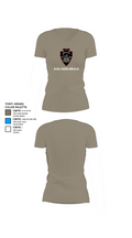 B CO 1-114TH AVN S&S 16112199 Women's Short Sleeve V-neck Shirt - 64