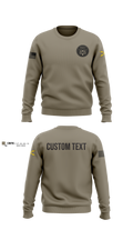 Bravo Company, 401st Cyber Battalion 75539801 Crew Neck Sweatshirt - 4