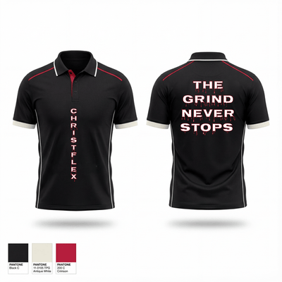 CHRISTFLEX 85802905 Short Sleeve Performance Polo - 25