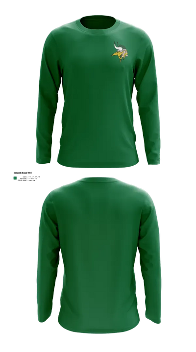 Northland Vikings 87939823 Long Sleeve Performance Shirt 22