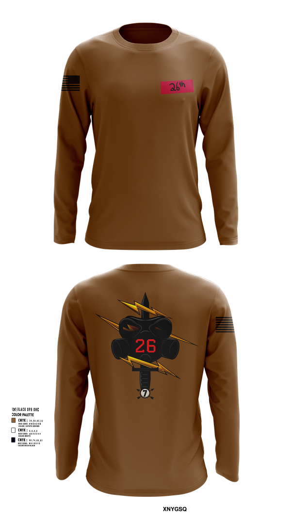 Long Sleeve Performance Shirt, 26th CM Co, , Teamtime, Team time, sublimation, custom sports apparel, team uniforms, spirit wear, spiritwear, sports uniforms, custom shirts, team store, custom team store, fundraiser sports, apparel fundraiser