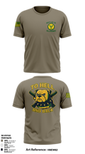 805th military police company 28927208 Short Sleeve Performance Shirt - 1
