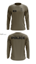 Pasadena K9 56975932 Long Sleeve Performance Shirt - 107