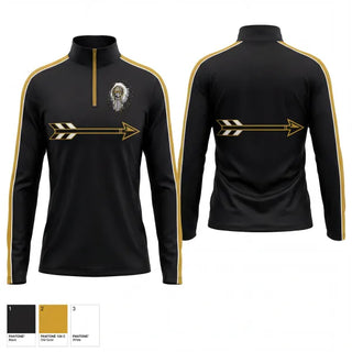 Quarter Zip Jacket, Arapahoe High School Track & Field, Track & Field, Teamtime, Team time, sublimation, custom sports apparel, team uniforms, spirit wear, spiritwear, sports uniforms, custom shirts, team store, custom team store, fundraiser sports, apparel fundraiser