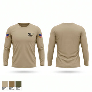 Long Sleeve Performance Shirt, NFD SPEC OPs, Fire Department, Teamtime, Team time, sublimation, custom sports apparel, team uniforms, spirit wear, spiritwear, sports uniforms, custom shirts, team store, custom team store, fundraiser sports, apparel fundraiser