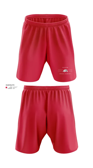 Athletic Shorts With Pockets, Quinter Bulldogs, Cross Country, Teamtime, Team time, sublimation, custom sports apparel, team uniforms, spirit wear, spiritwear, sports uniforms, custom shirts, team store, custom team store, fundraiser sports, apparel fundraiser
