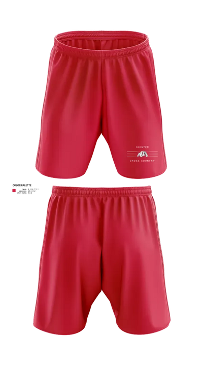 Quinter Bulldogs 74495795 Athletic Shorts With Pockets - 21