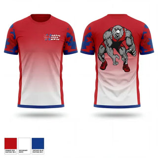 Soft Poly Tee Cotton Like Feel, Hawks Wrestling Club, Wrestling, Teamtime, Team time, sublimation, custom sports apparel, team uniforms, spirit wear, spiritwear, sports uniforms, custom shirts, team store, custom team store, fundraiser sports, apparel fundraiser