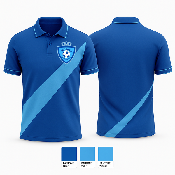 Short Sleeve Performance Polo, Journey FC, Men's Soccer, Teamtime, Team time, sublimation, custom sports apparel, team uniforms, spirit wear, spiritwear, sports uniforms, custom shirts, team store, custom team store, fundraiser sports, apparel fundraiser