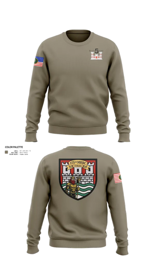 Crew Neck Sweatshirt, 175th MRBC, , Teamtime, Team time, sublimation, custom sports apparel, team uniforms, spirit wear, spiritwear, sports uniforms, custom shirts, team store, custom team store, fundraiser sports, apparel fundraiser