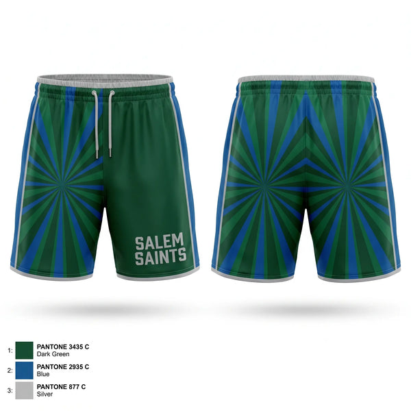 Athletic Shorts With Pockets, Salem Saints, Spirit Store, Teamtime, Team time, sublimation, custom sports apparel, team uniforms, spirit wear, spiritwear, sports uniforms, custom shirts, team store, custom team store, fundraiser sports, apparel fundraiser