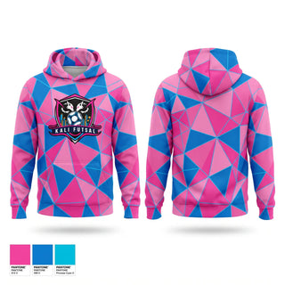 Hoodie, Kali Futsal, Women's Soccer, Teamtime, Team time, sublimation, custom sports apparel, team uniforms, spirit wear, spiritwear, sports uniforms, custom shirts, team store, custom team store, fundraiser sports, apparel fundraiser