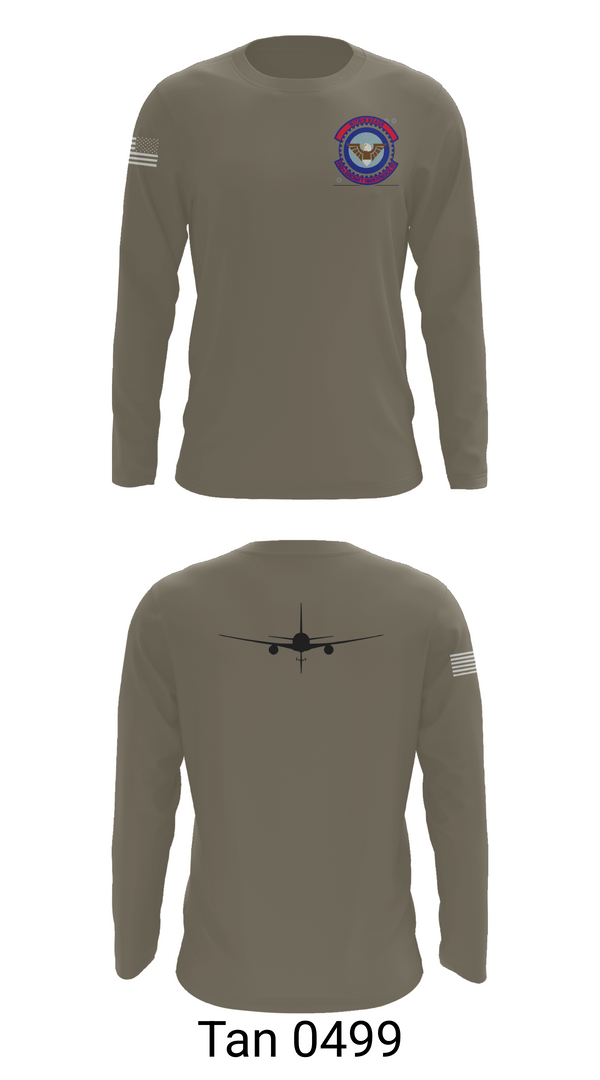 Long Sleeve Performance Shirt, 660 AMXS, Air Force, Teamtime, Team time, sublimation, custom sports apparel, team uniforms, spirit wear, spiritwear, sports uniforms, custom shirts, team store, custom team store, fundraiser sports, apparel fundraiser