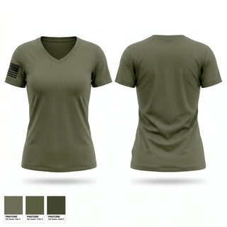 Womens Short Sleeve Vneck Shirt, MWHS-1, Marines, Teamtime, Team time, sublimation, custom sports apparel, team uniforms, spirit wear, spiritwear, sports uniforms, custom shirts, team store, custom team store, fundraiser sports, apparel fundraiser