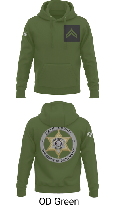 Wayne County Sheriff’s Department 8145507 Hoodie - 55