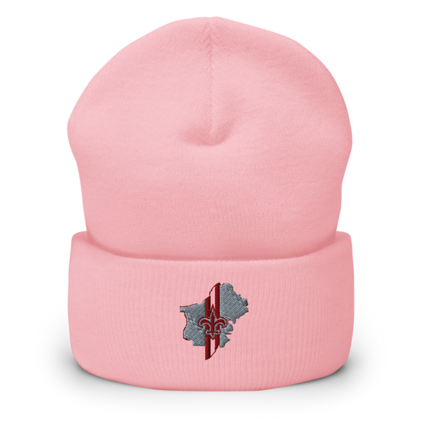 St Clair County Saints Cuffed Beanie | Yupoong 1501KC