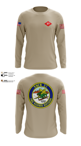Long Sleeve Performance Shirt, NMCB  27, Navy, Teamtime, Team time, sublimation, custom sports apparel, team uniforms, spirit wear, spiritwear, sports uniforms, custom shirts, team store, custom team store, fundraiser sports, apparel fundraiser