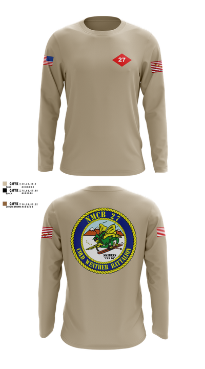 NMCB  27 Long Sleeve Performance Shirt 2