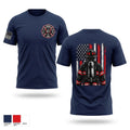 Myrtle Springs Fire Department Old School Cotton Feel Shirt - 1