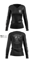 Tactical Patrol Unit 82380696 Women's Long Sleeve V-neck Shirt - 5
