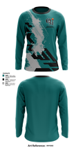 Organ Mountain Knights Basketball 63063900 Long Sleeve Performance Shirt 40